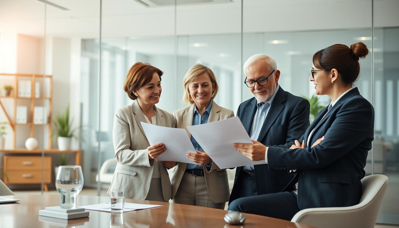 Real estate ownership transfer documents and closing confirmation