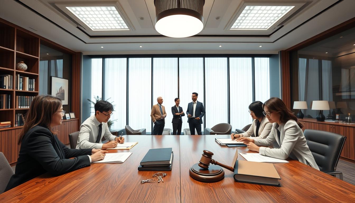 Property settlement documents and transfer review